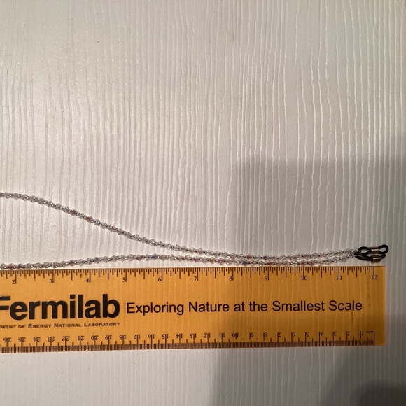 Handcrafted Crystal Beaded Eyeglass Chain Lanyard - Picture 3 of 3